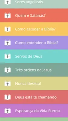 Estudos Bíblicos de Deus android App screenshot 1