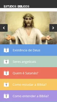 Estudos Bíblicos de Deus android App screenshot 2